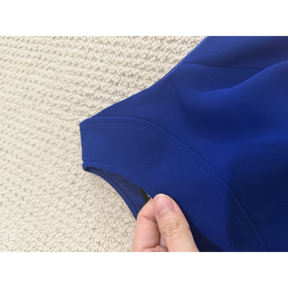 TAHARI women blue dress size 4 - Picture 5 of 9